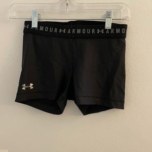 Under Armour spandex shorts. Size S.